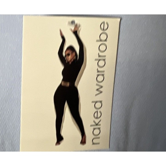 Nwt NAKED Wardrobe - Large - Short Sleeves Bodysuit‎ Light Blue - Picture 8 of 14